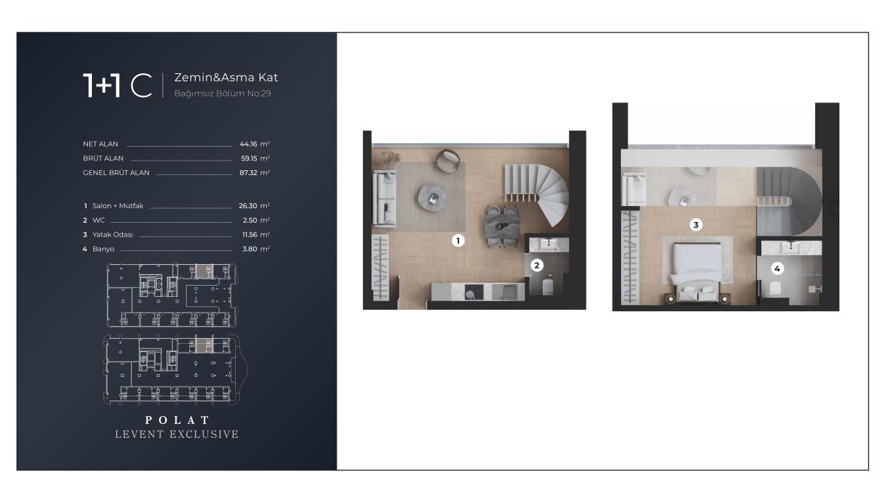 Квартира в Стамбуле, Турция, 87 м² - фото 11