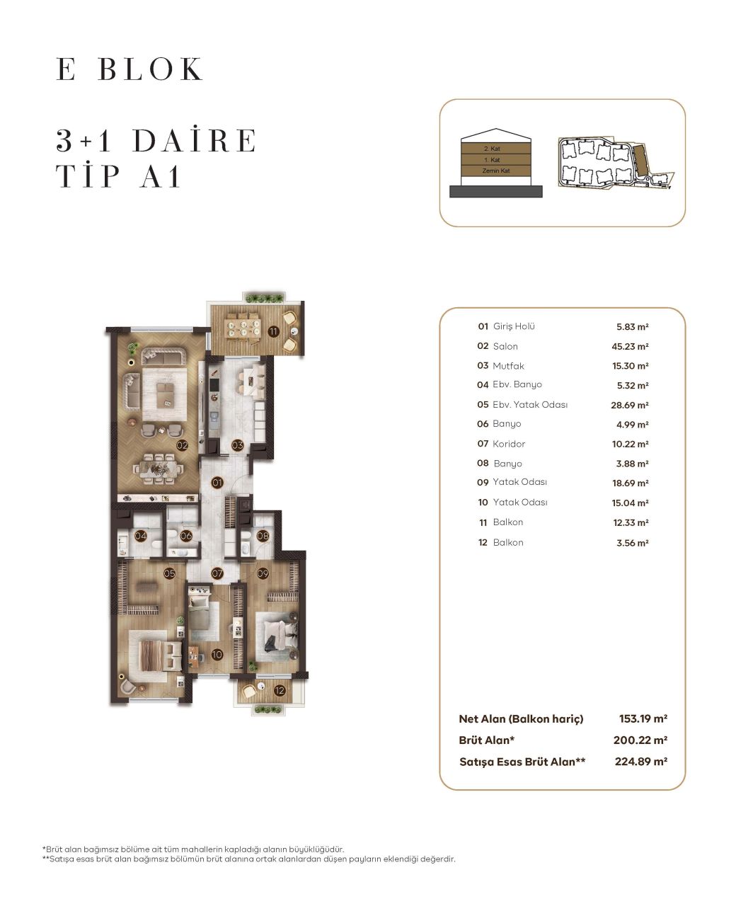 Квартира в Стамбуле, Турция, 225 м² - фото 12