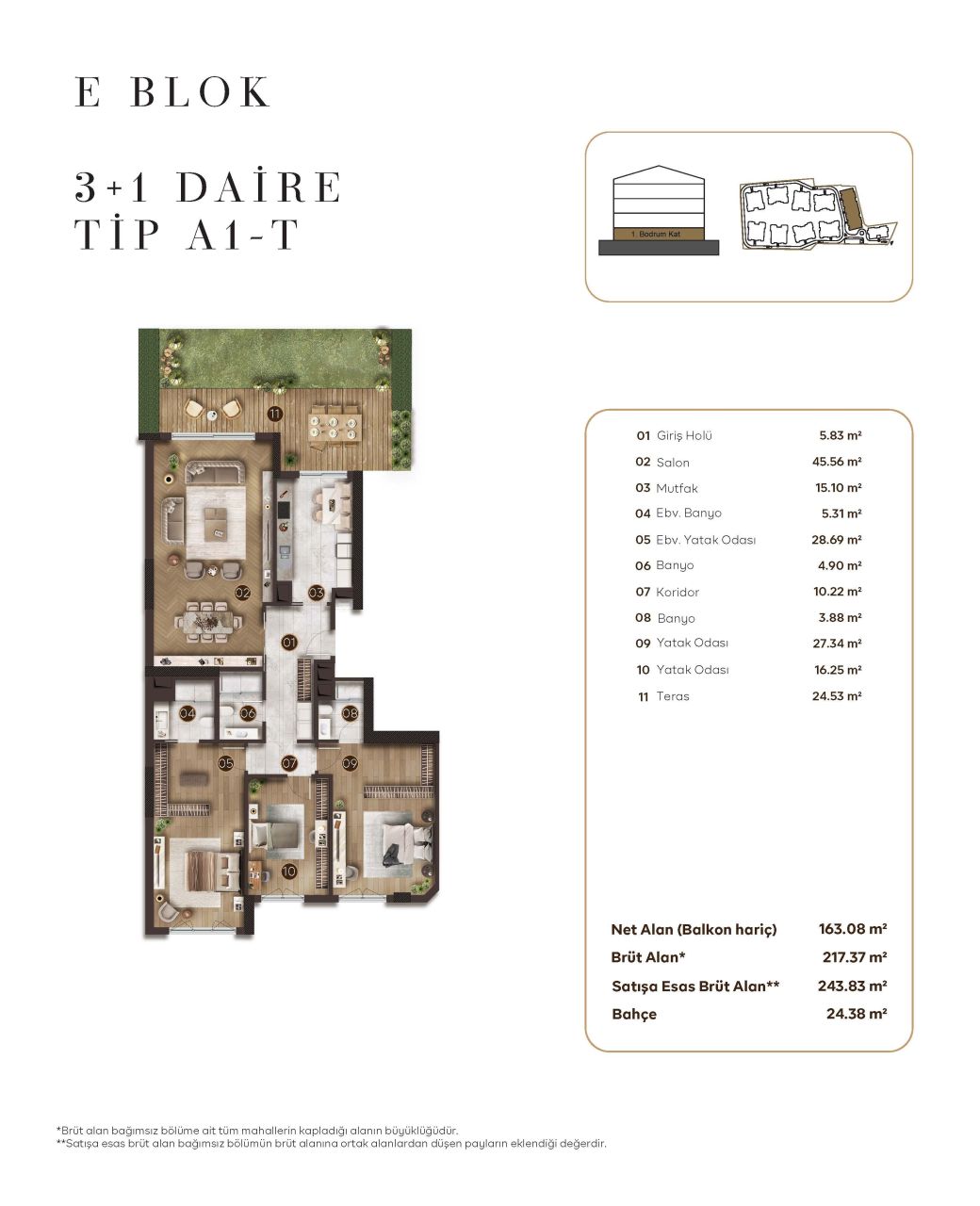 Квартира в Стамбуле, Турция, 225 м² - фото 13