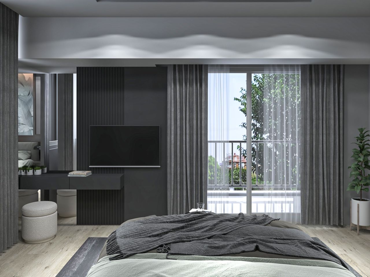 Квартира в Анталии, Турция, 71 м² - фото 13