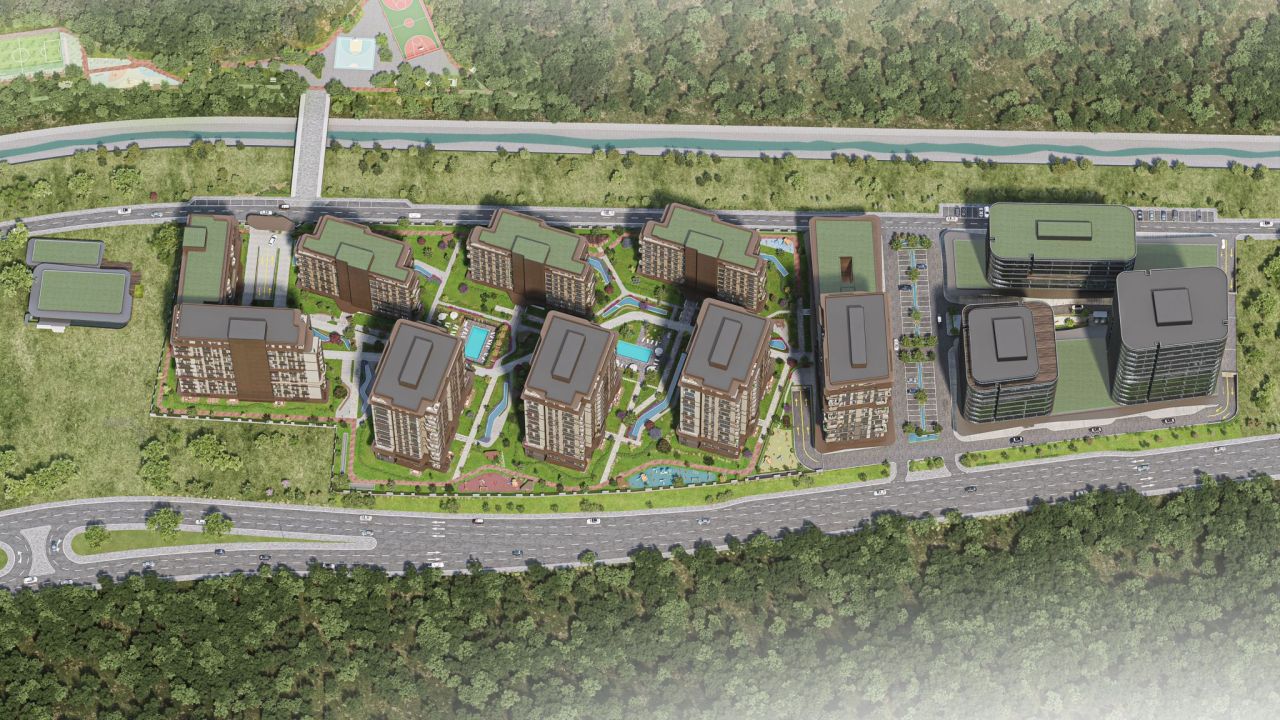 Квартира в Стамбуле, Турция, 68 м² - фото 14