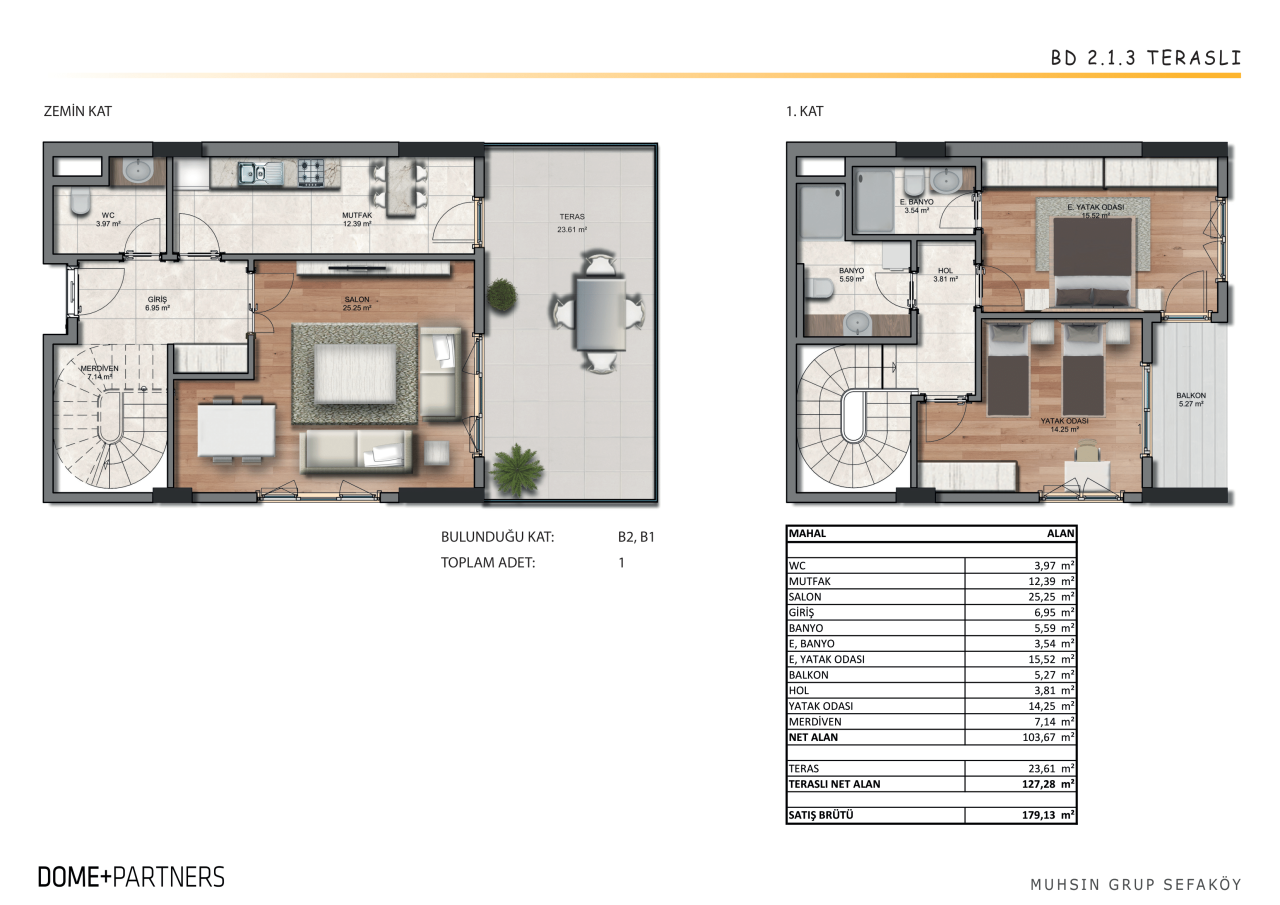 Квартира в Стамбуле, Турция, 83 м² - фото 15
