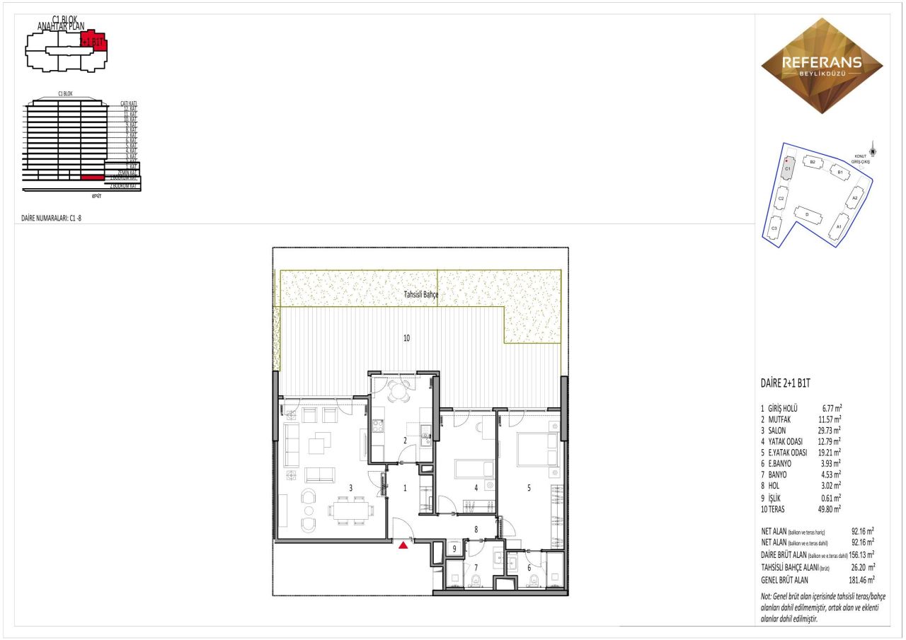 Квартира в Стамбуле, Турция, 126 м² - фото 16