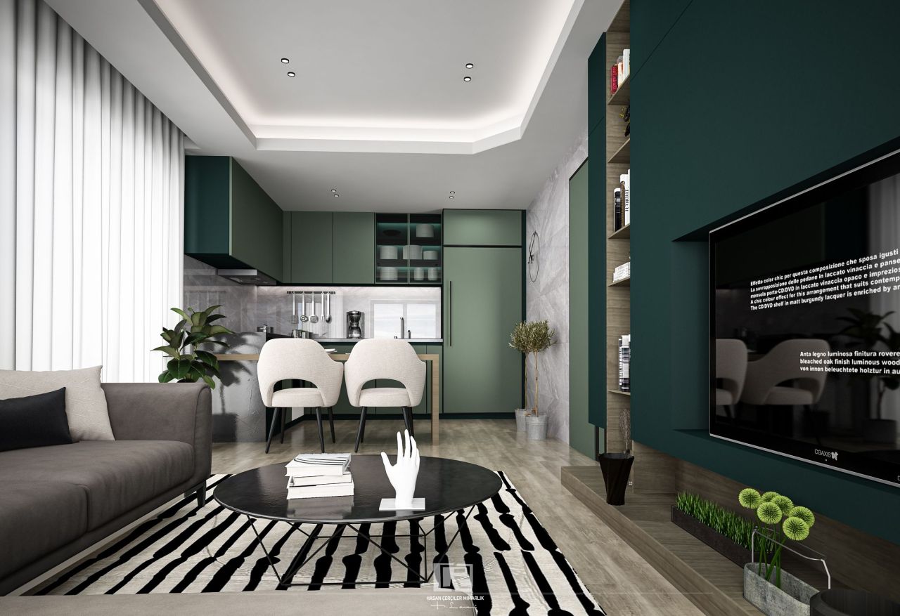 Квартира в Анталии, Турция, 50 м² - фото 16