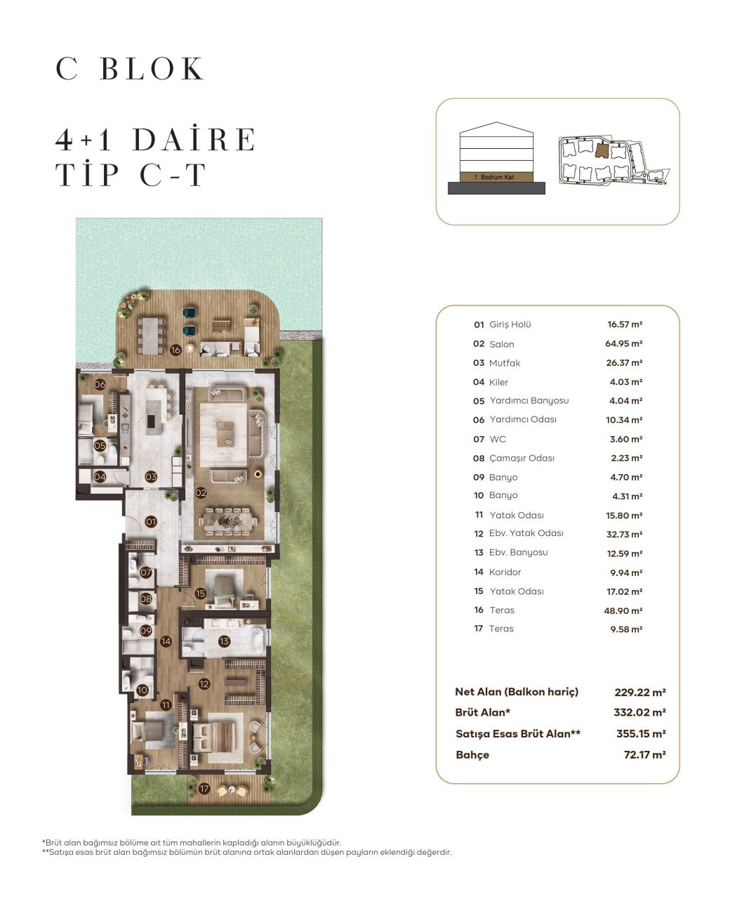 Квартира в Стамбуле, Турция, 225 м² - фото 16