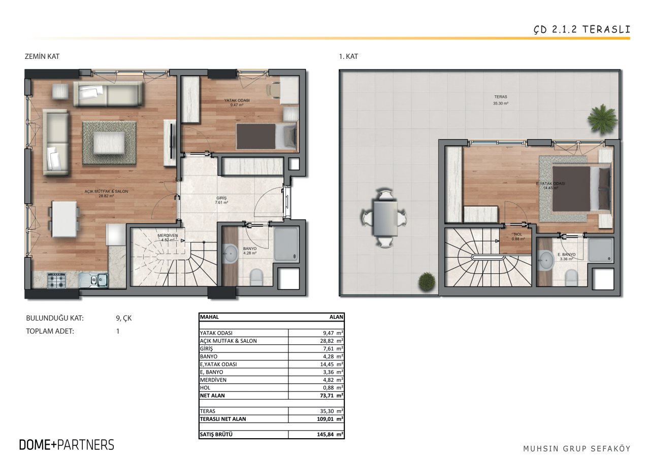 Квартира в Стамбуле, Турция, 82 м² - фото 18