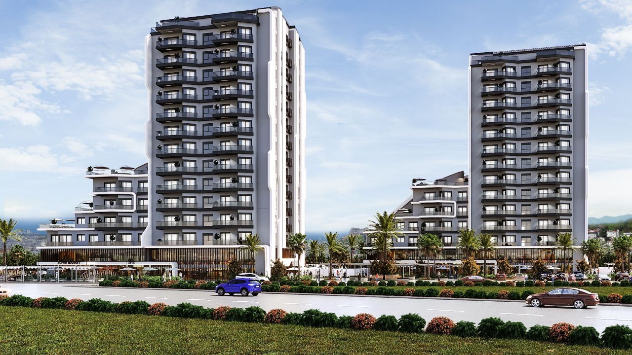 Квартира в Анталии, Турция, 61 м² - фото 19