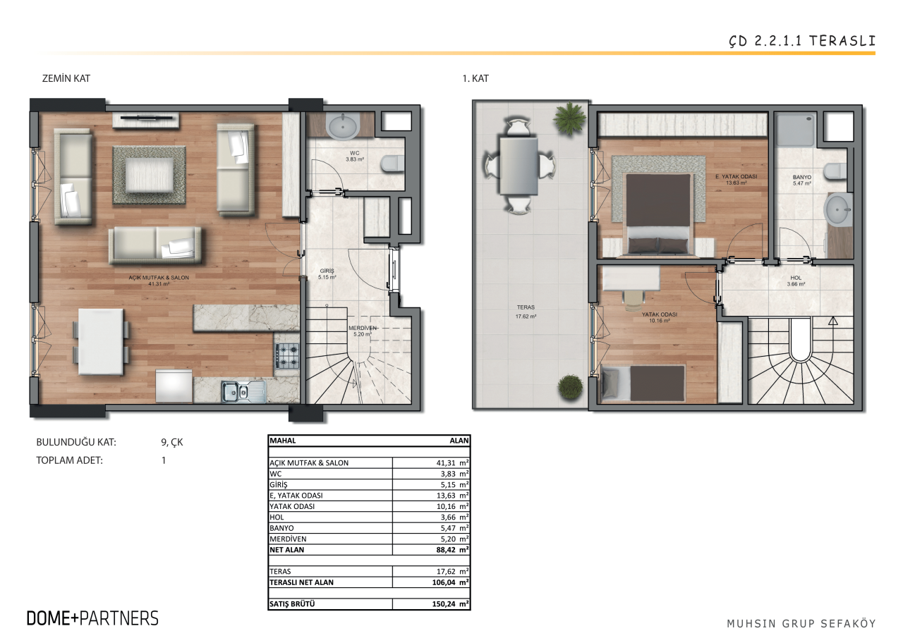 Квартира в Стамбуле, Турция, 83 м² - фото 19