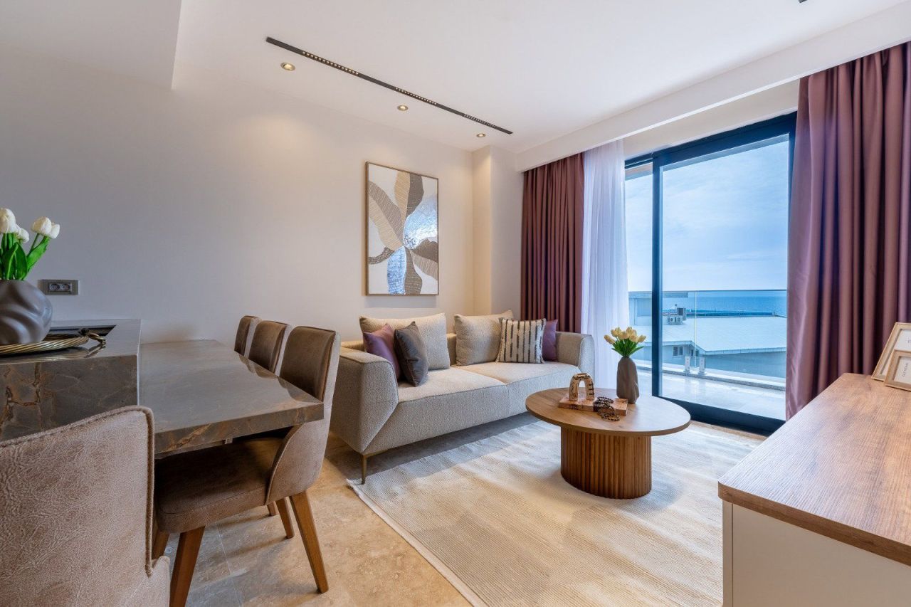 Апартаменты в Алании, Турция, 55 м² - фото 14