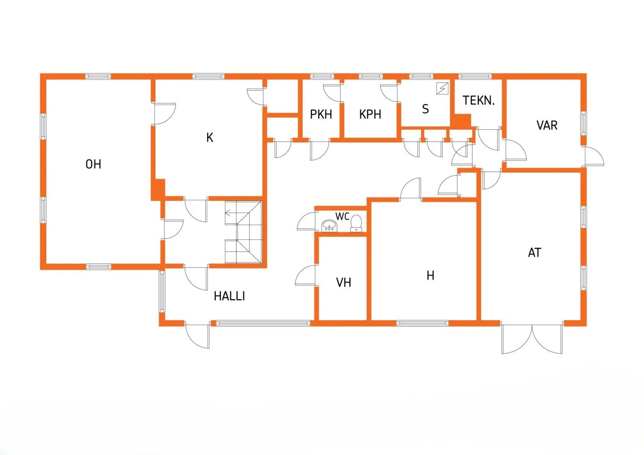 Дом в Коуволе, Финляндия, 130 м² - фото 2