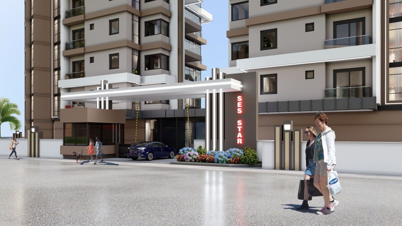 Апартаменты в Алании, Турция, 50 м² - фото 15