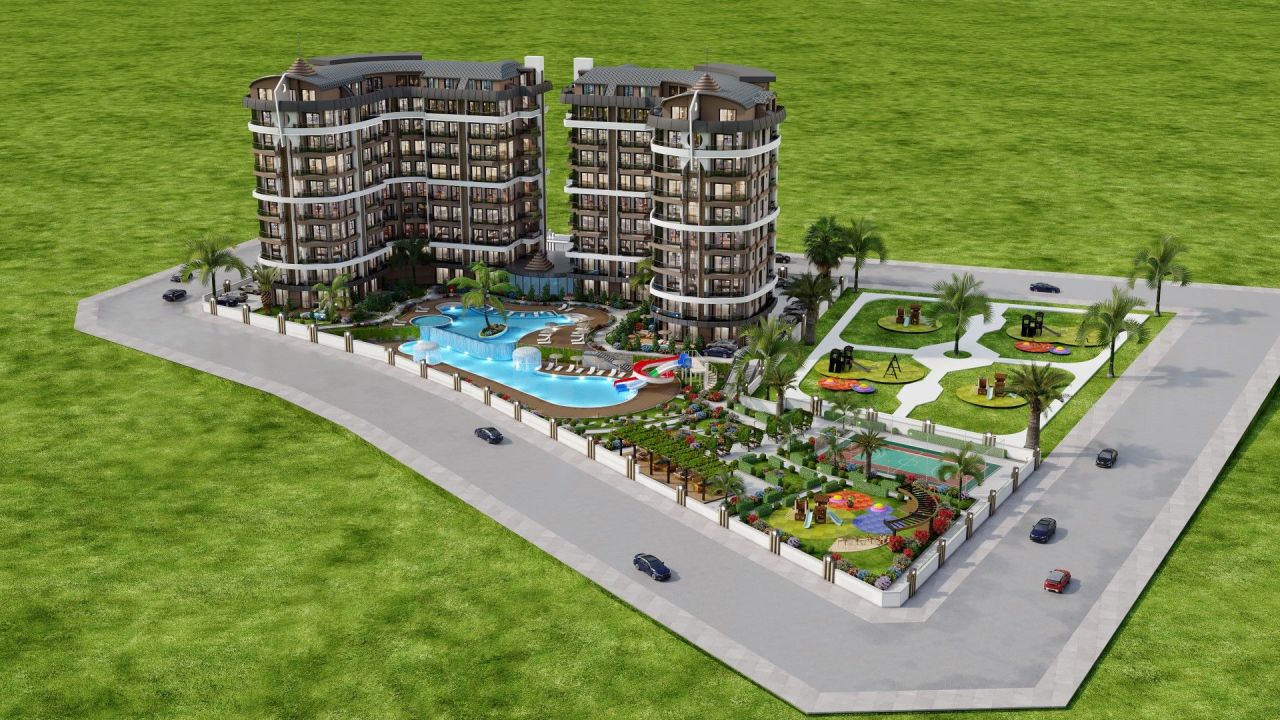 Апартаменты в Алании, Турция, 50 м² - фото 1