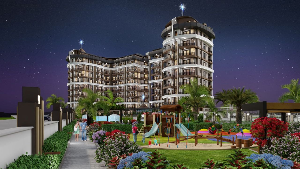 Апартаменты в Алании, Турция, 50 м² - фото 9
