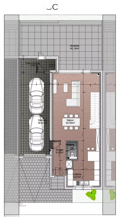 Квартира в Люксембурге, Люксембург, 137 м² - фото 3