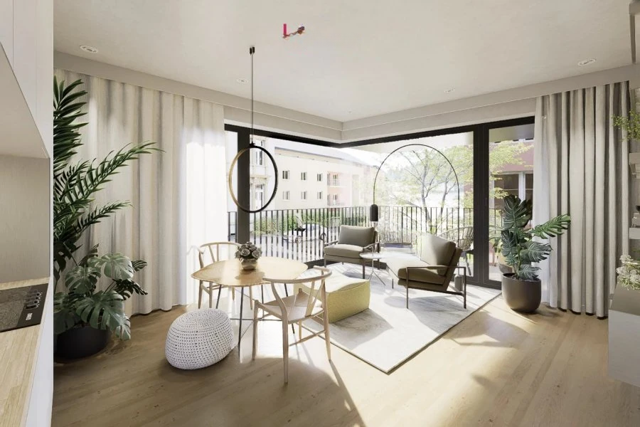Квартира в Люксембурге, Люксембург, 100 м² - фото 3