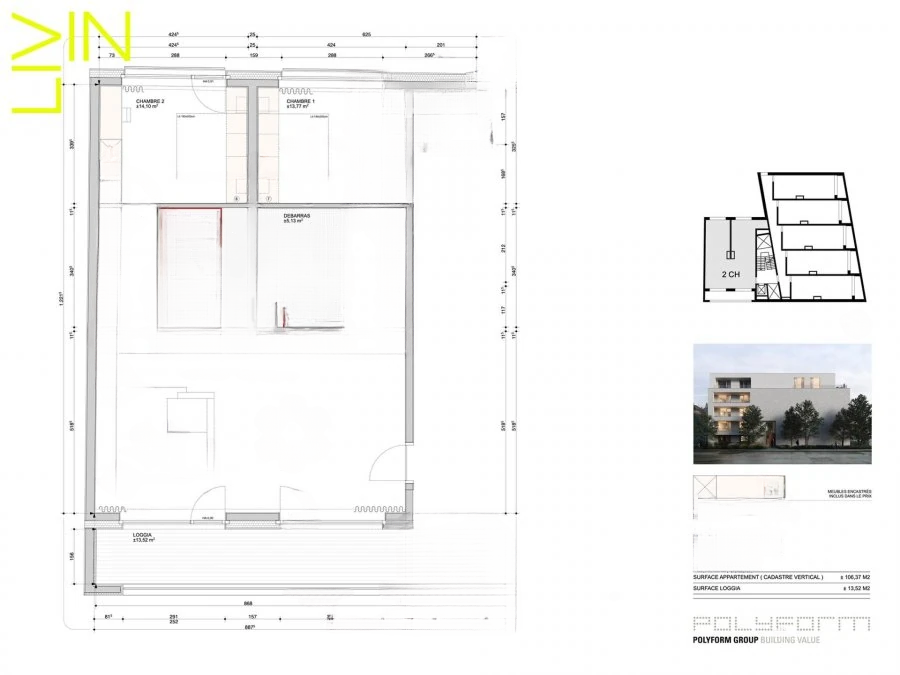 Квартира в Люксембурге, Люксембург, 114 м² - фото 6