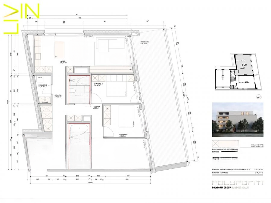 Квартира в Люксембурге, Люксембург, 126 м² - фото 6