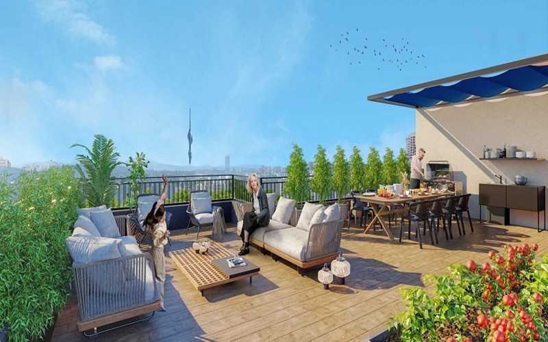 Апартаменты в Аташехире, Турция, 110 м² - фото 13