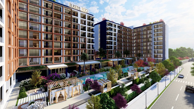 Апартаменты в Мерсине, Турция, 40 м² - фото 15