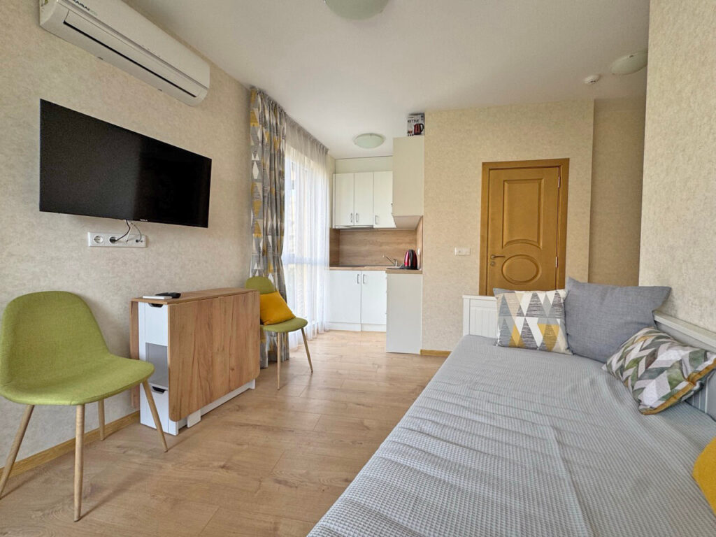 Студия на Солнечном берегу, Болгария, 25 м² - фото 1