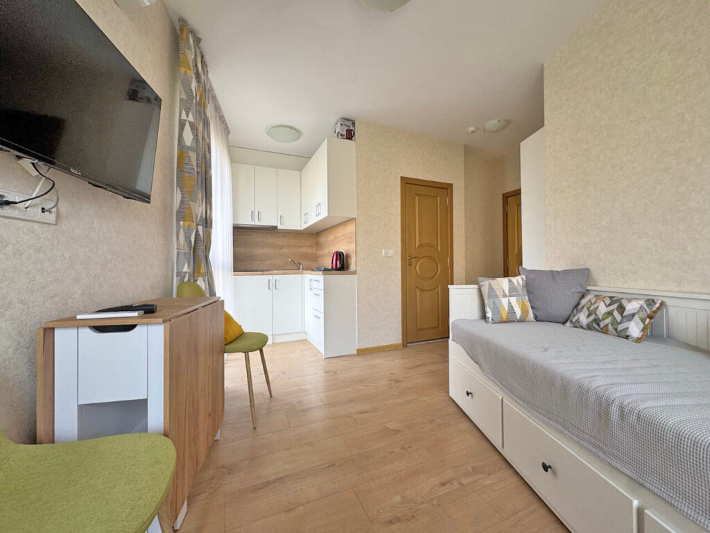 Студия на Солнечном берегу, Болгария, 25 м² - фото 2