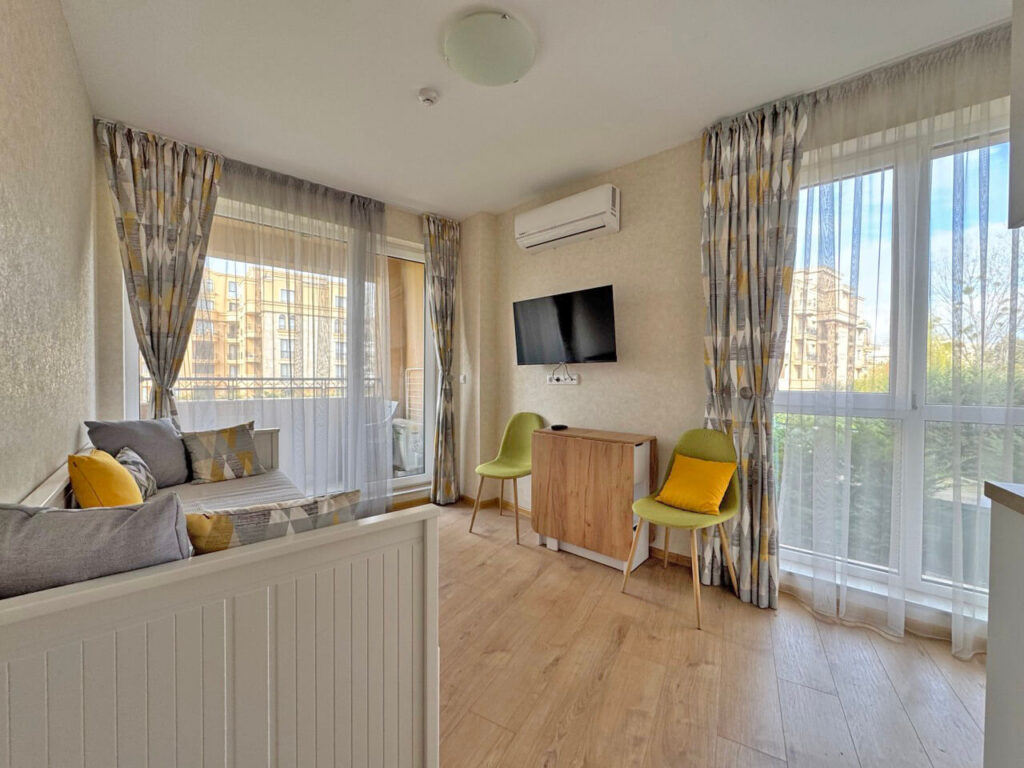 Студия на Солнечном берегу, Болгария, 25 м² - фото 4