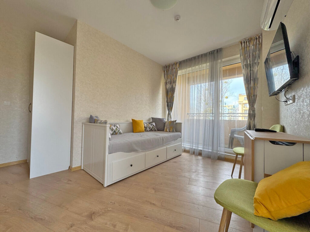 Студия на Солнечном берегу, Болгария, 25 м² - фото 5