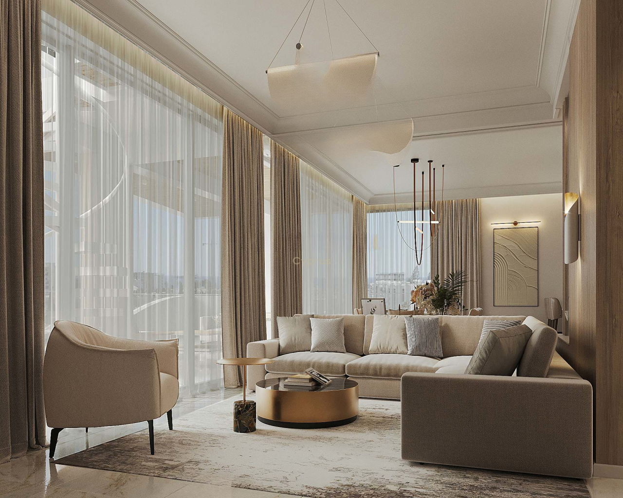 Квартира в Айос-Атанасиосе, Кипр, 89 м² - фото 2