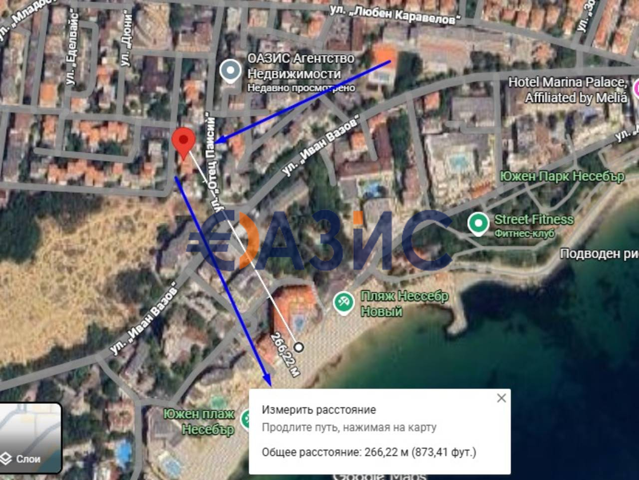 Апартаменты в Несебре, Болгария, 37 м² - фото 9