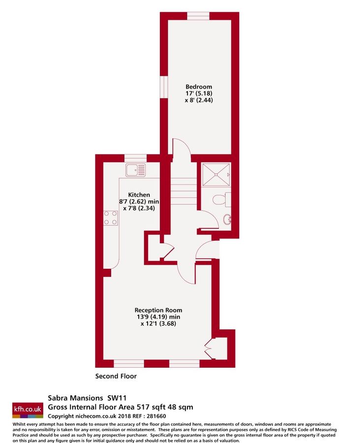 Квартира в Лондоне, Великобритания, 48 м² - фото 7