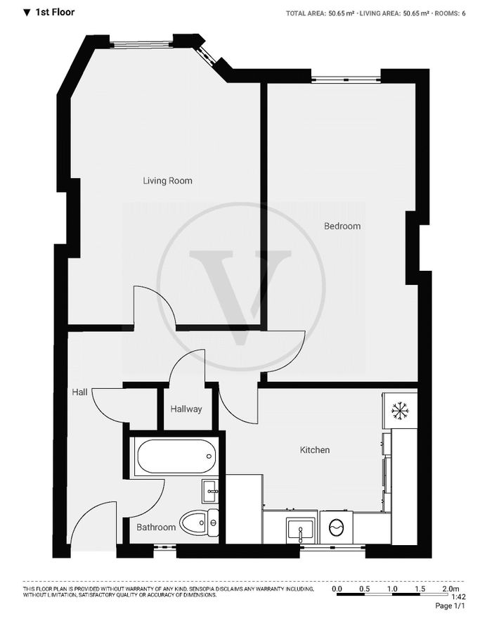 Квартира в Лондоне, Великобритания, 51 м² - фото 9