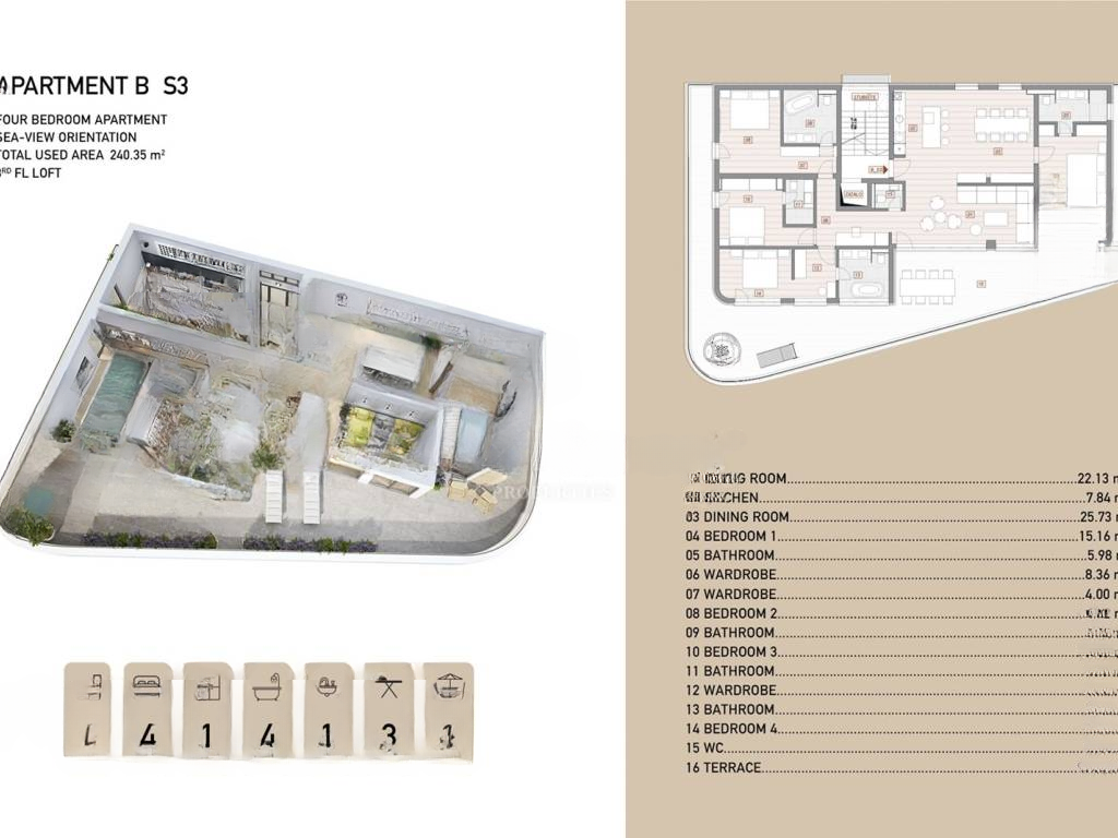 Квартира в Опатии, Хорватия, 240 м² - фото 10