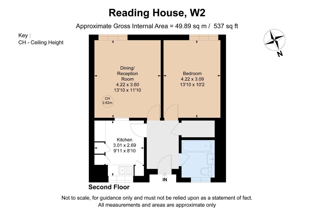 Квартира в Лондоне, Великобритания, 50 м² - фото 11