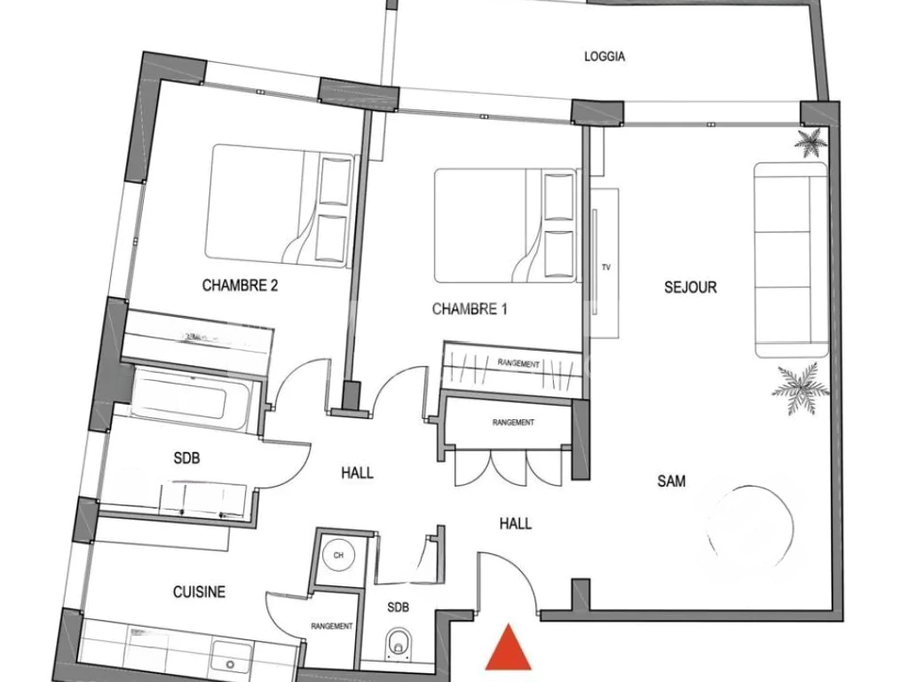 Квартира в Сен-Романе, Монако, 92 м² - фото 12