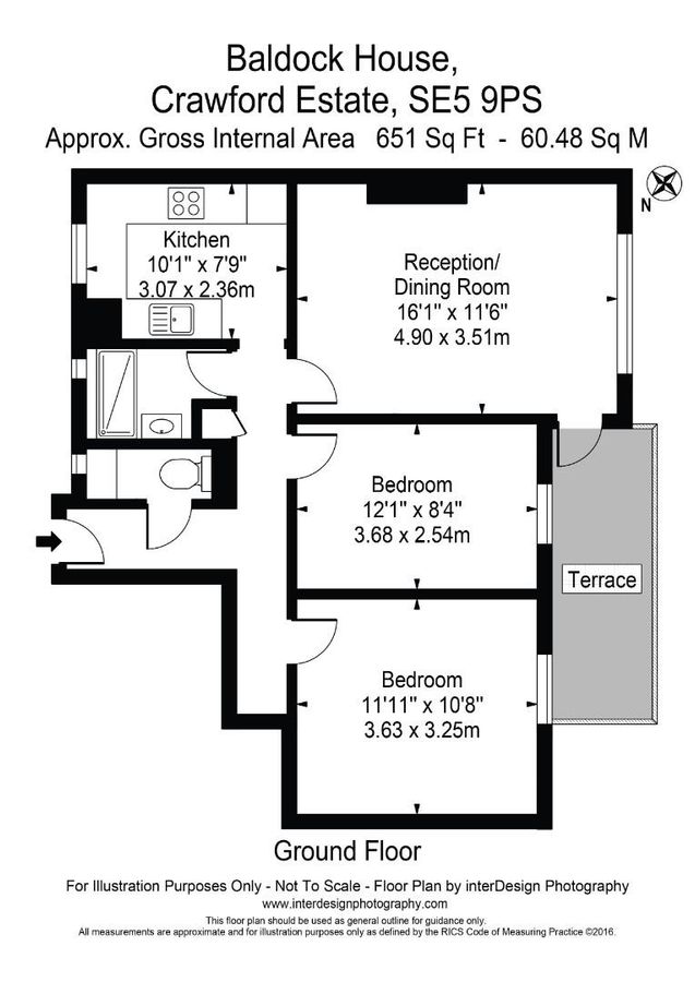 Квартира в Лондоне, Великобритания, 61 м² - фото 12