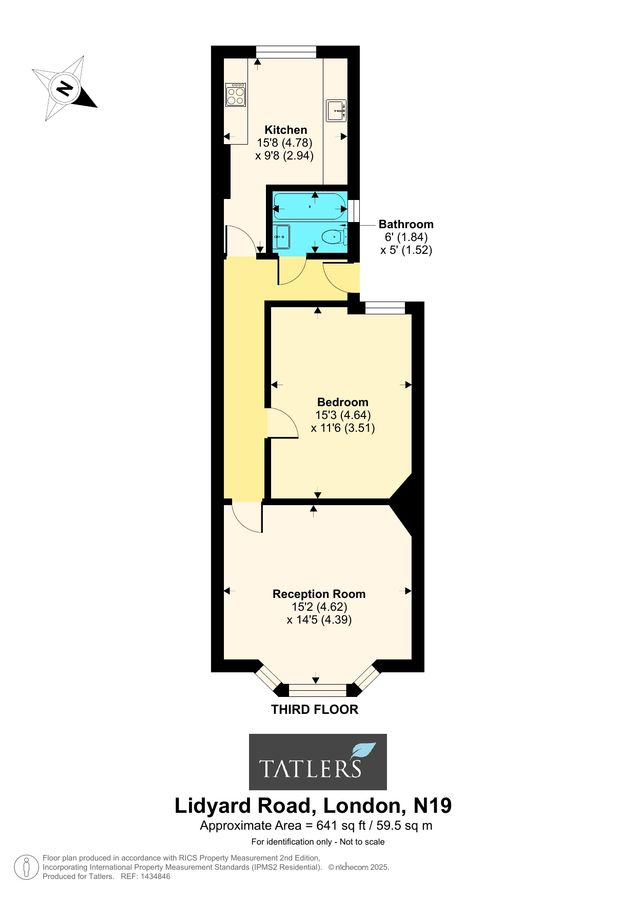 Квартира в Лондоне, Великобритания, 60 м² - фото 13