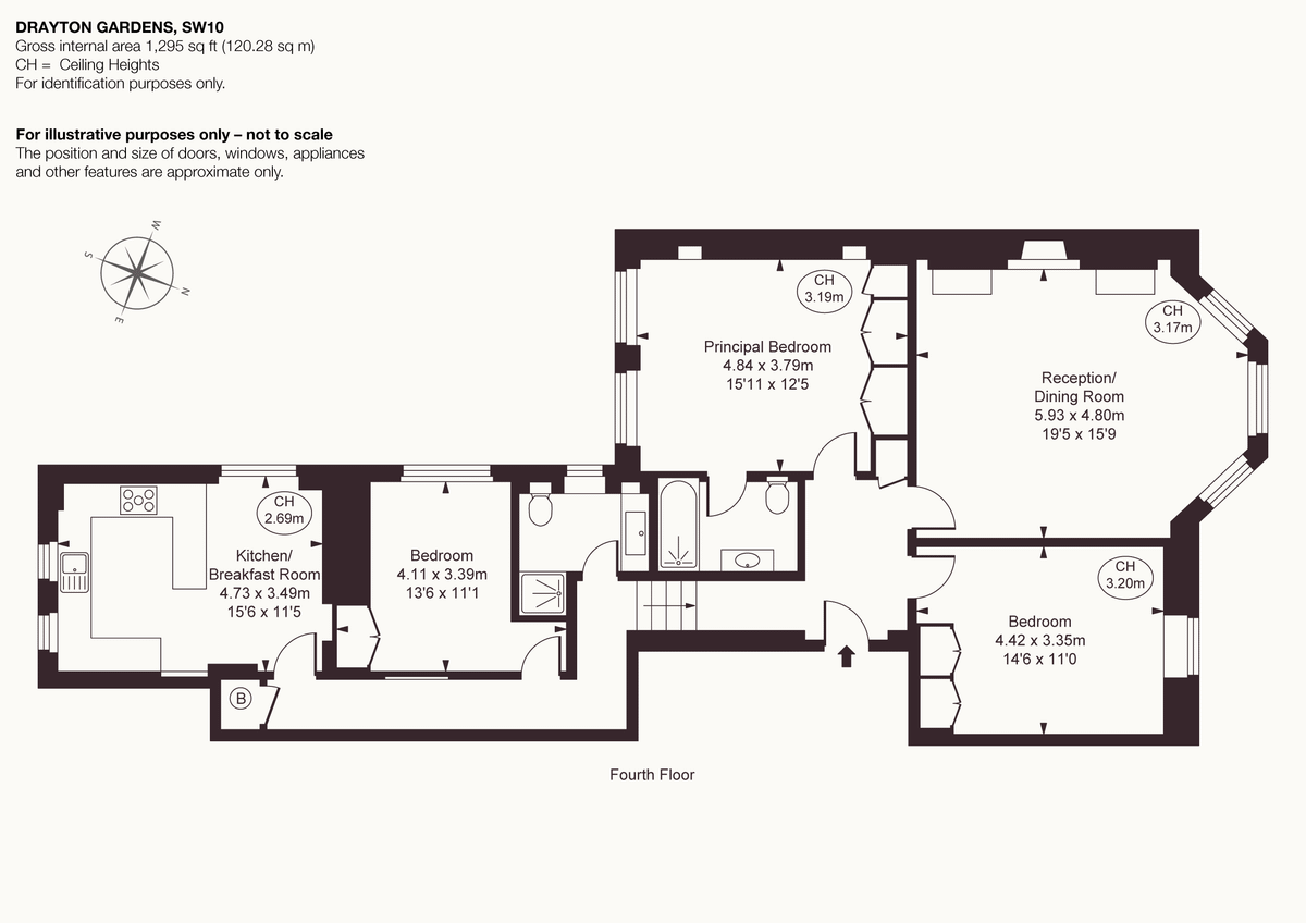 Квартира в Лондоне, Великобритания, 120 м² - фото 14