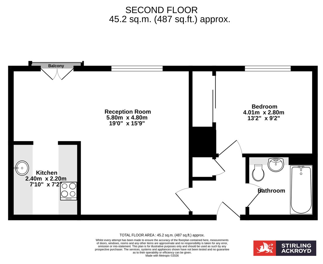 Квартира в Лондоне, Великобритания, 45 м² - фото 15