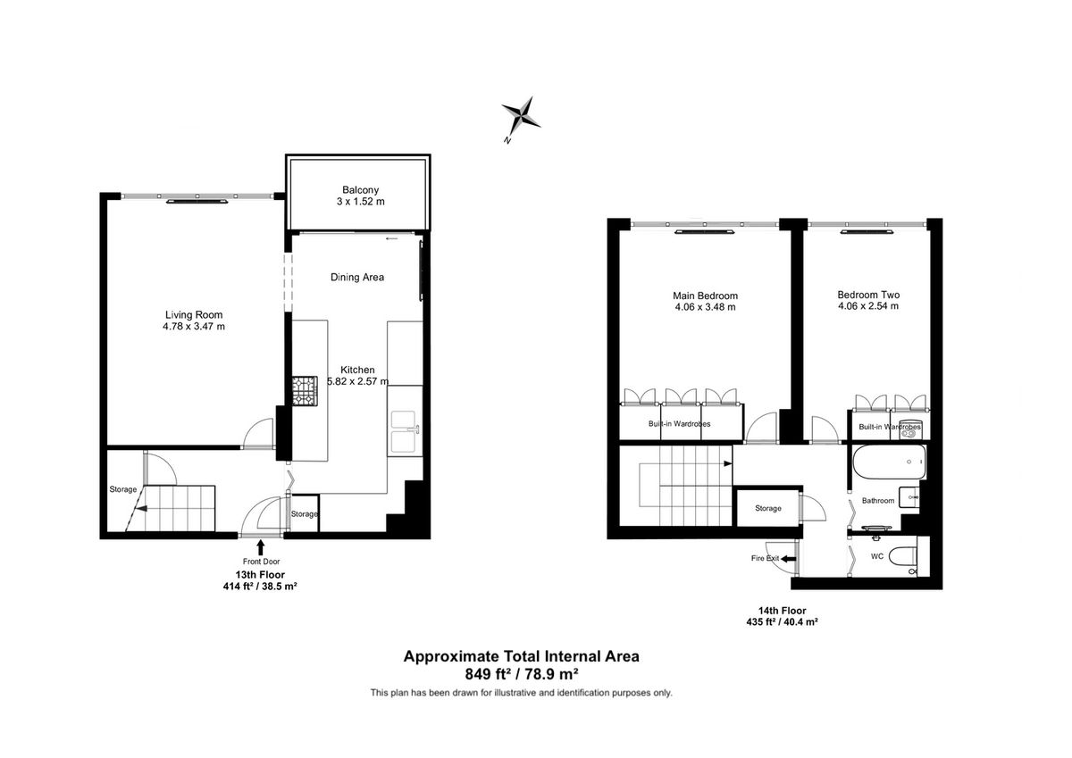 Квартира в Лондоне, Великобритания, 79 м² - фото 15