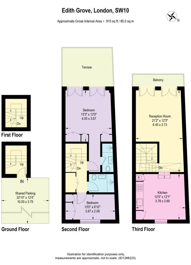 Квартира в Лондоне, Великобритания, 85 м² - фото 17