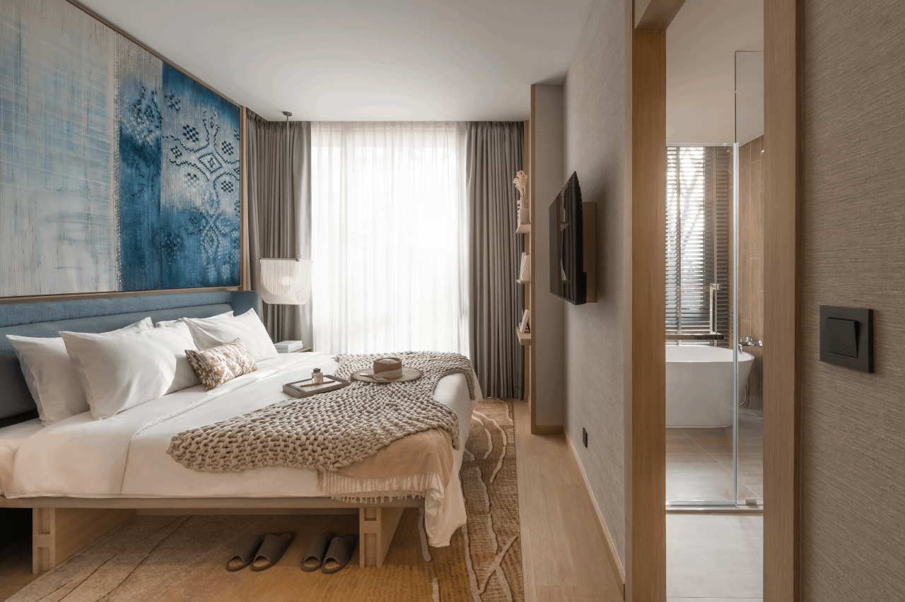 Апартаменты на пляже Банг Тао, Таиланд, 83.5 м² - фото 4