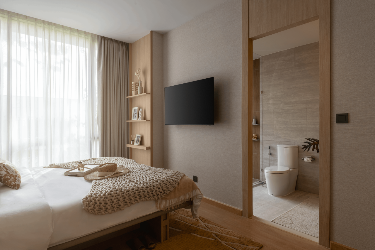 Апартаменты на пляже Банг Тао, Таиланд, 83.5 м² - фото 12