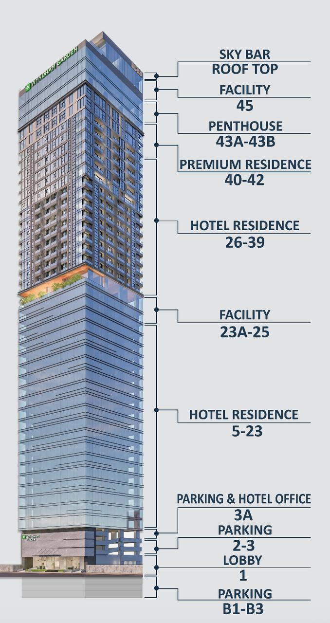 Апартаменты в Пномпене, Камбоджа, 45 м² - фото 3
