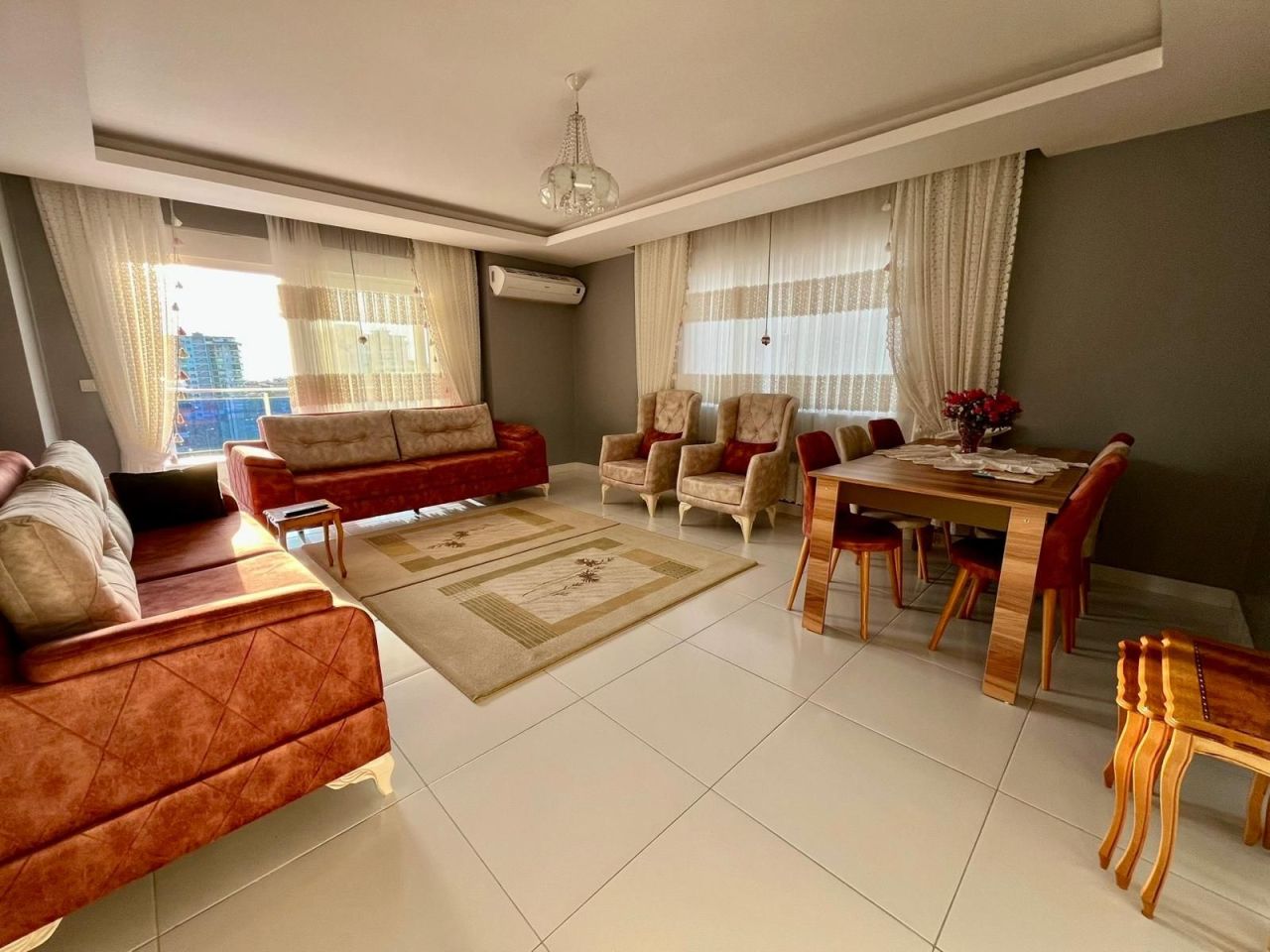 Апартаменты в Алании, Турция, 137 м² - фото 1