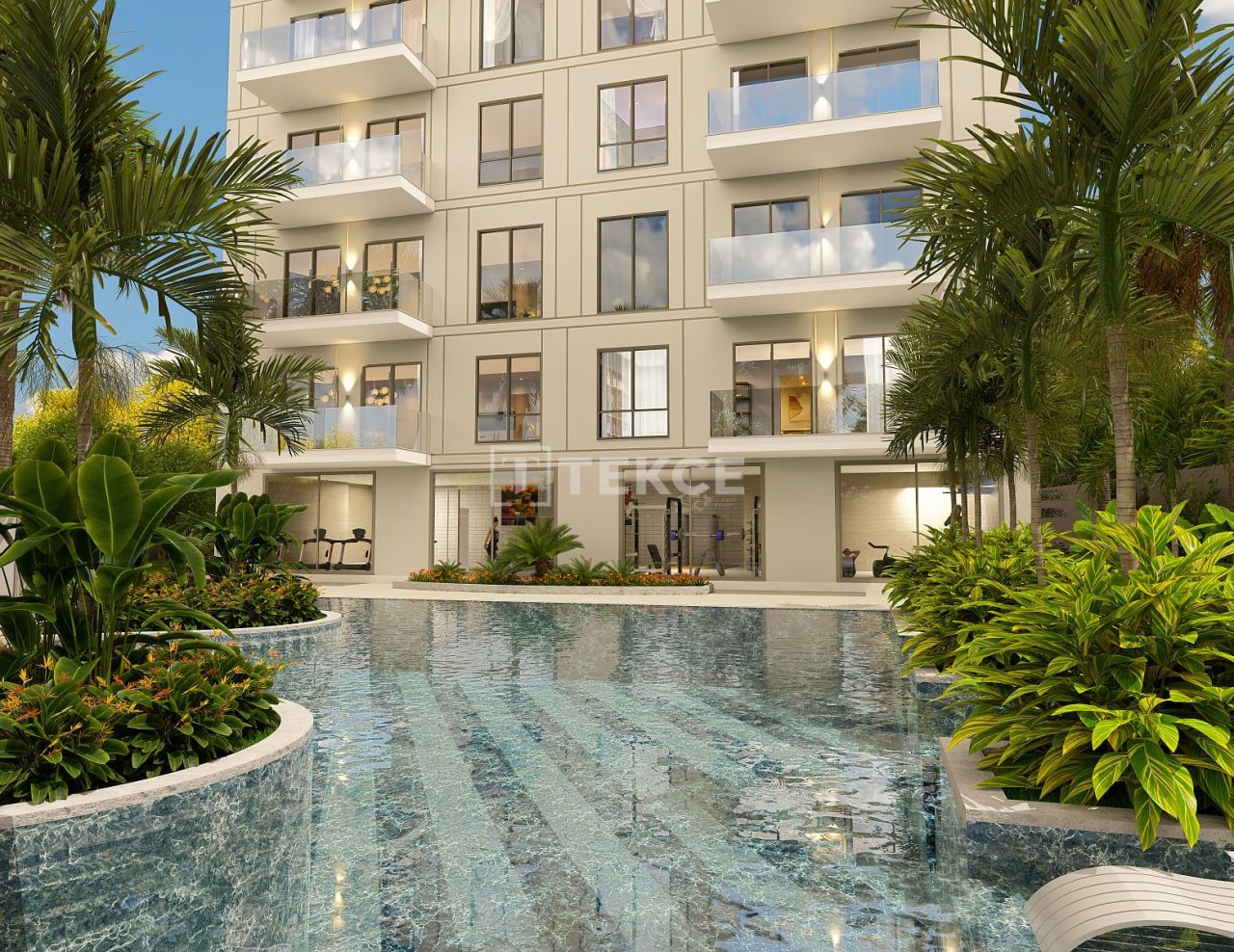 Апартаменты в Алании, Турция, 55 м² - фото 1