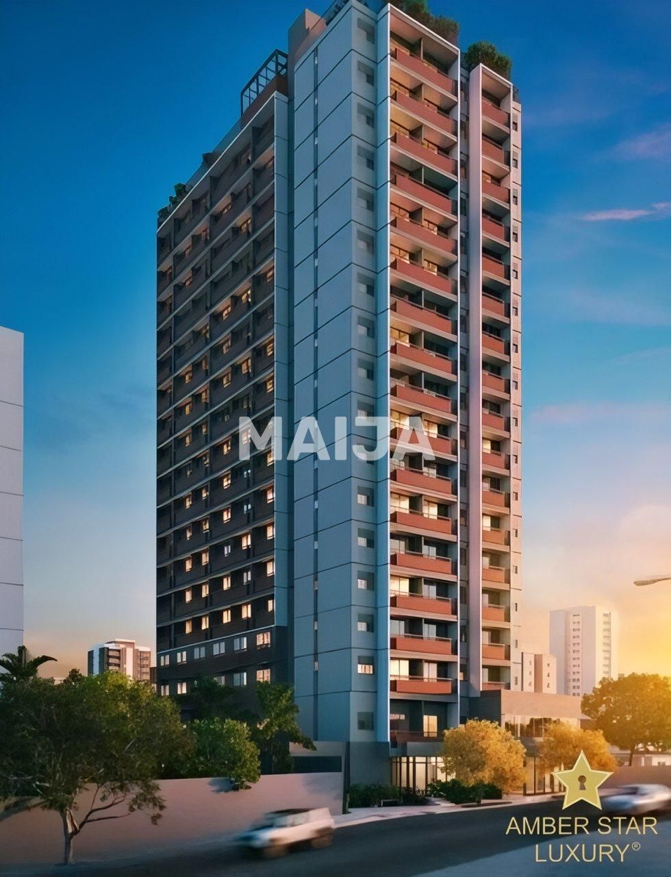 Апартаменты Сан-Паулу, Бразилия, 28 м² - фото 1