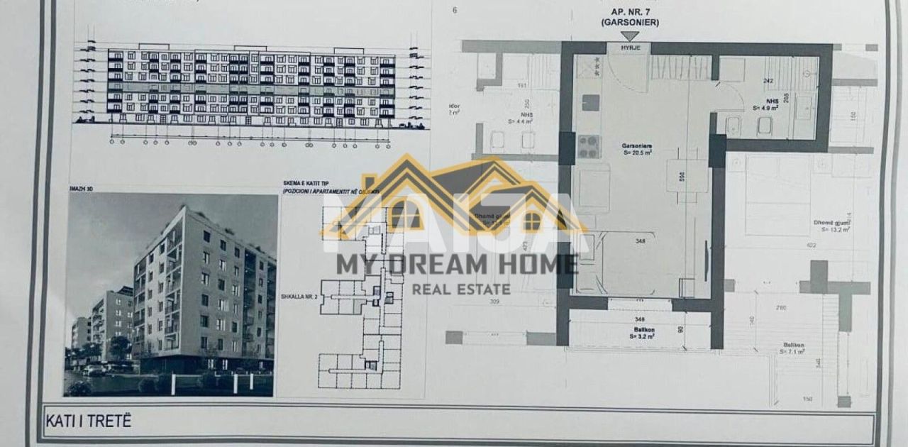 Апартаменты в Дурресе, Албания, 35 м² - фото 3