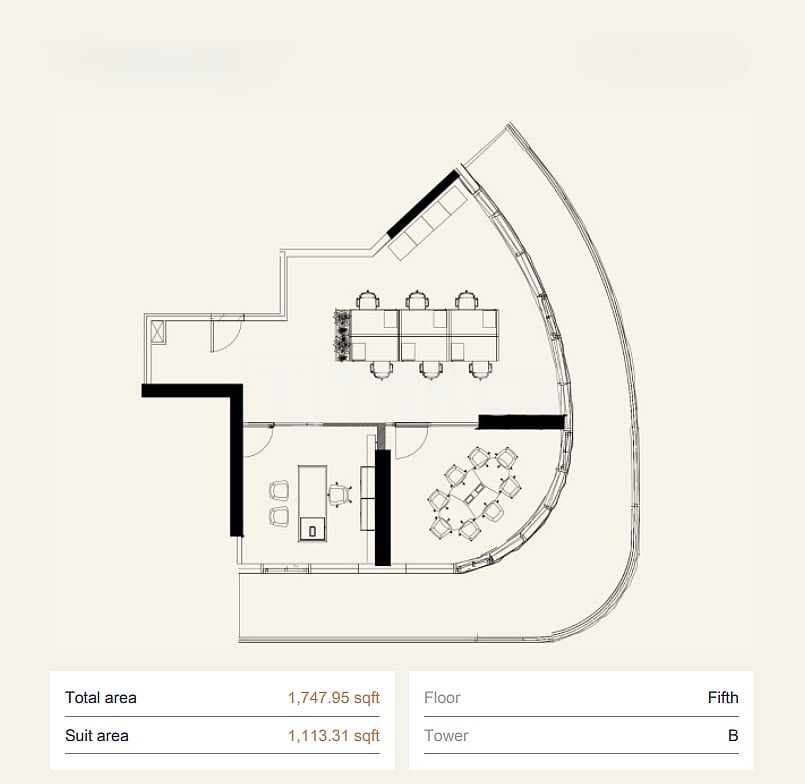 Офис Джебель-Али Вилладж, ОАЭ, 92 м² - фото 15