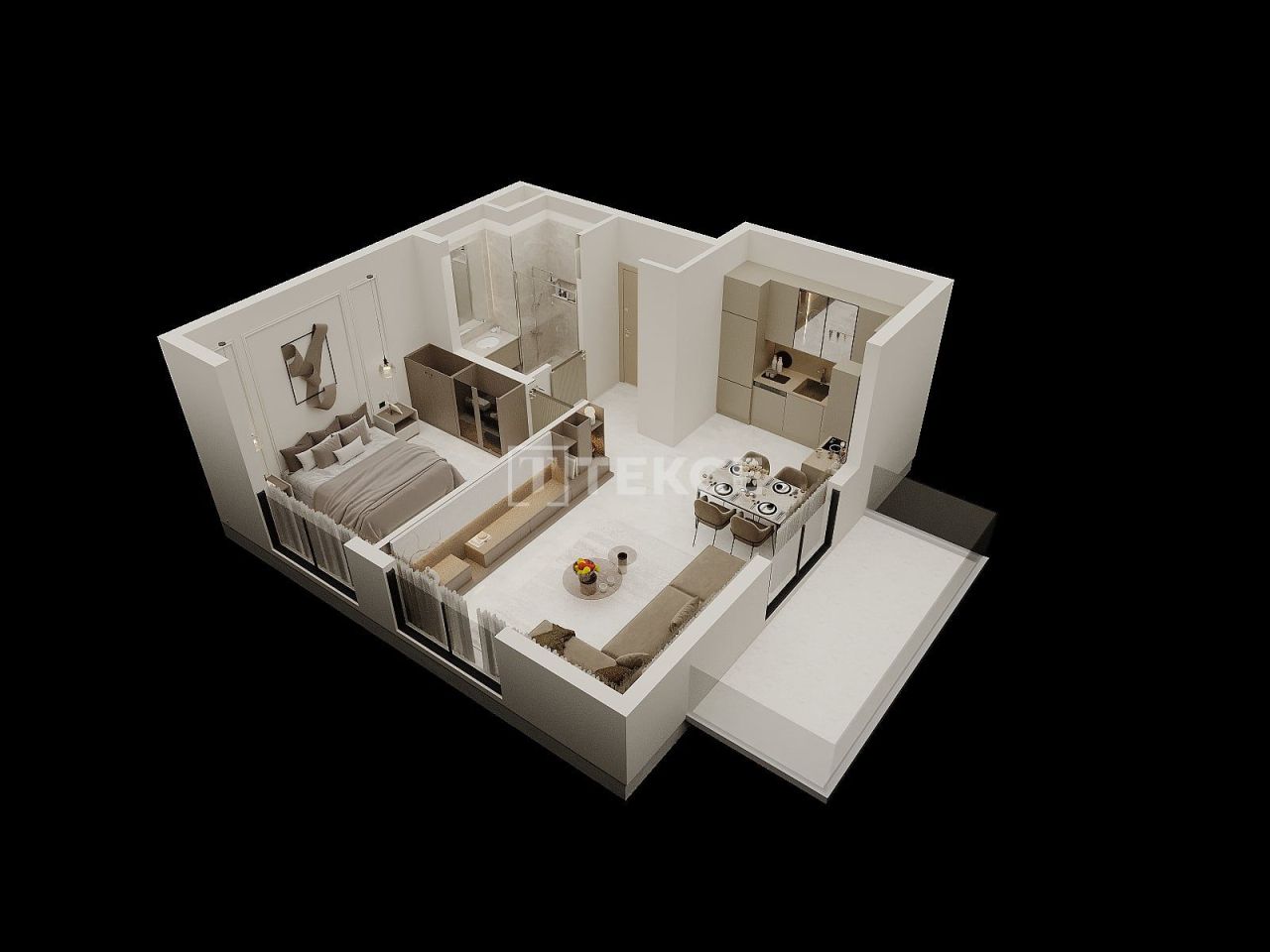 Пентхаус в Алании, Турция, 130 м² - фото 17