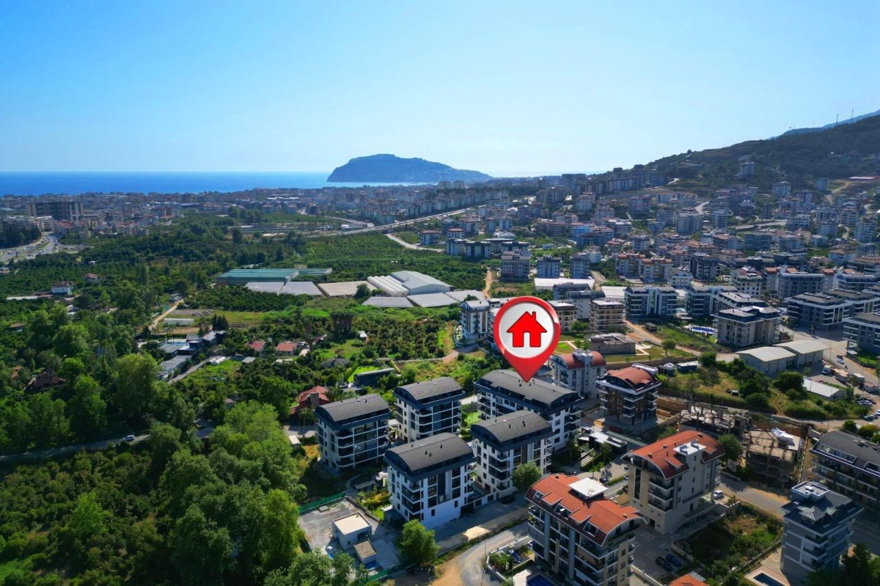 Апартаменты в Алании, Турция, 56 м² - фото 1